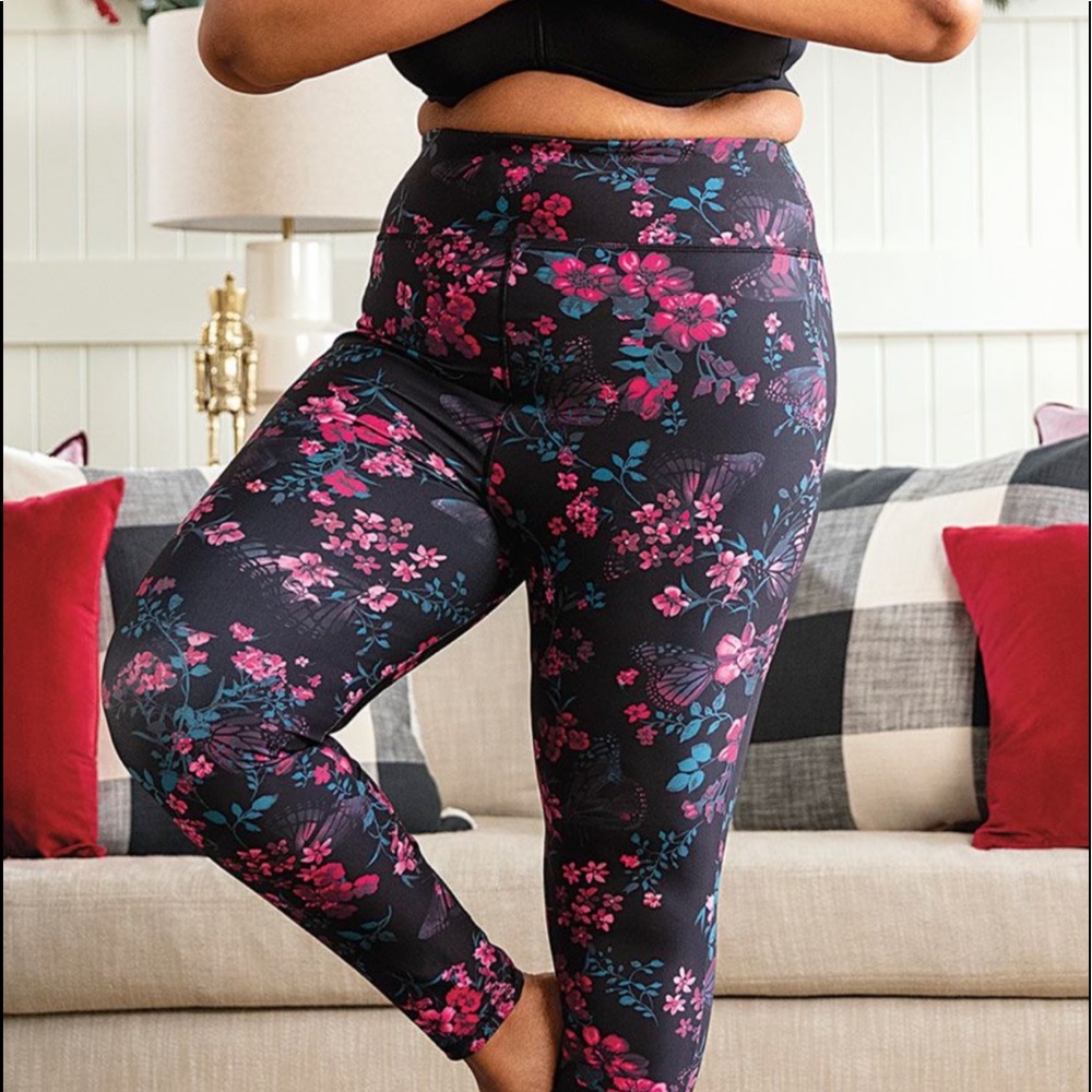 Floral leggings
